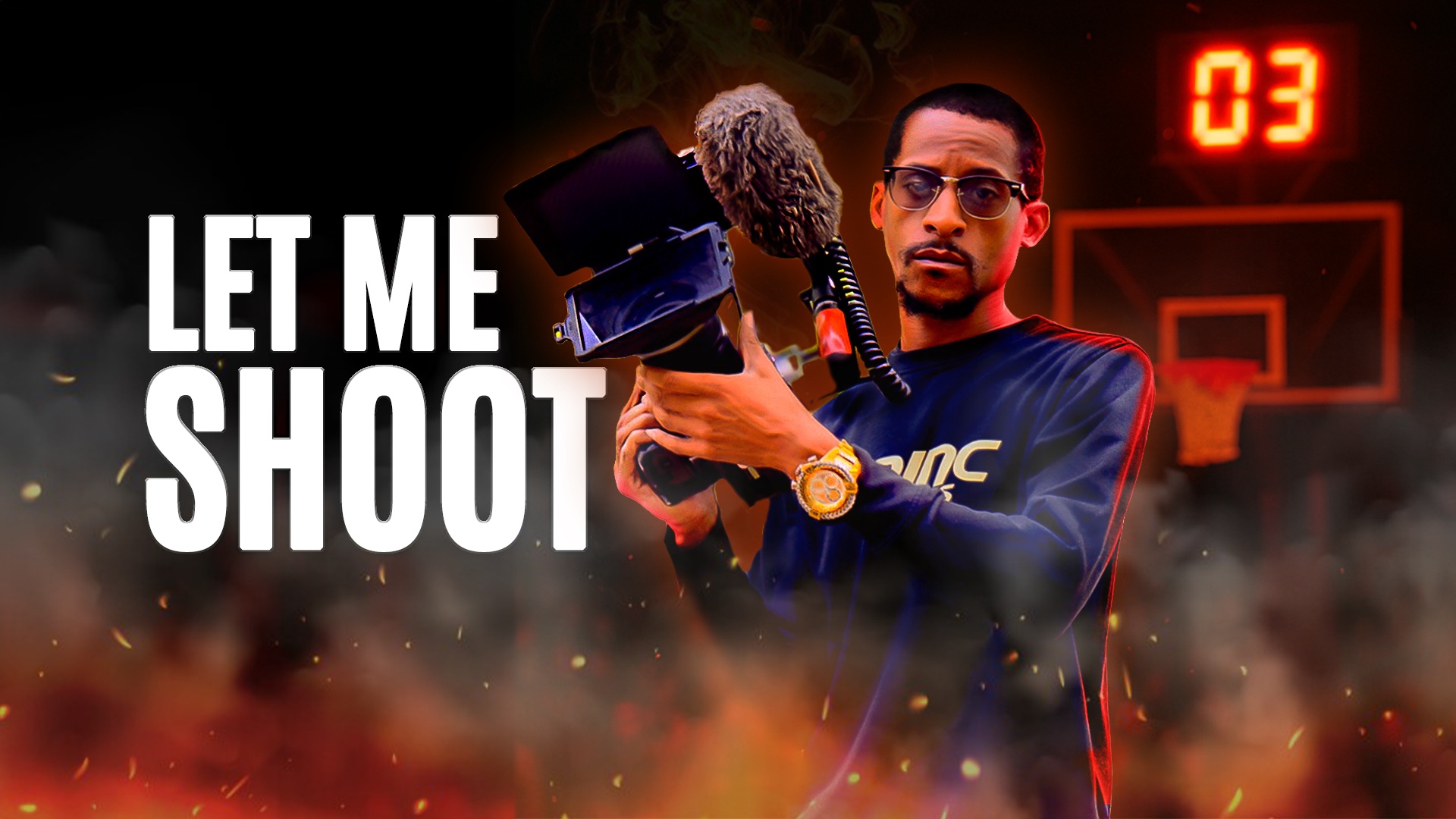 Let Me Shoot Original Poster (Carl Jackson)