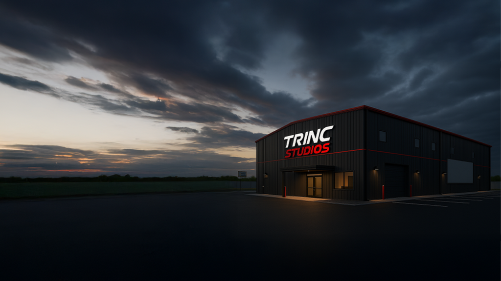 Concept design for the future Trinc Studios film production facility in Detroit
